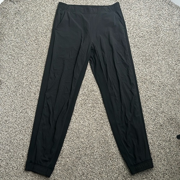 Athleta textured Brooklyn jogger black size 8 - Picture 5 of 9